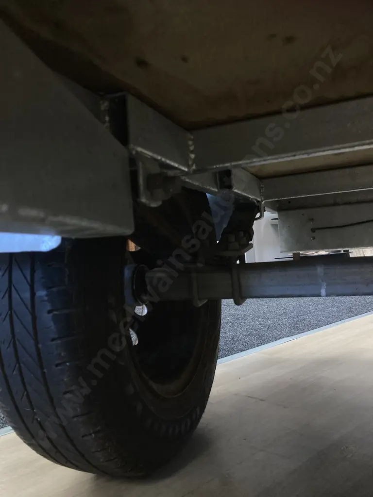 New Trailer, 3.1 x 1.76 With Jockey Wheel, Galvanised With Plywood Liner (Not Registered, No WOF) Image 1++